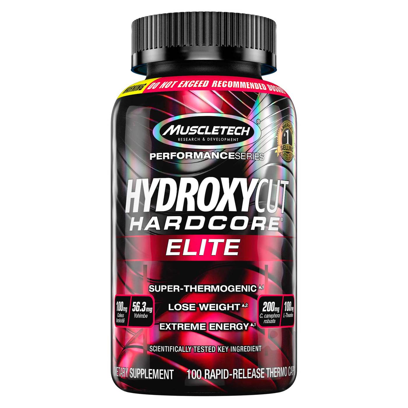 Muscletech Hydroxycut Hardcore 110caps FlexFuel