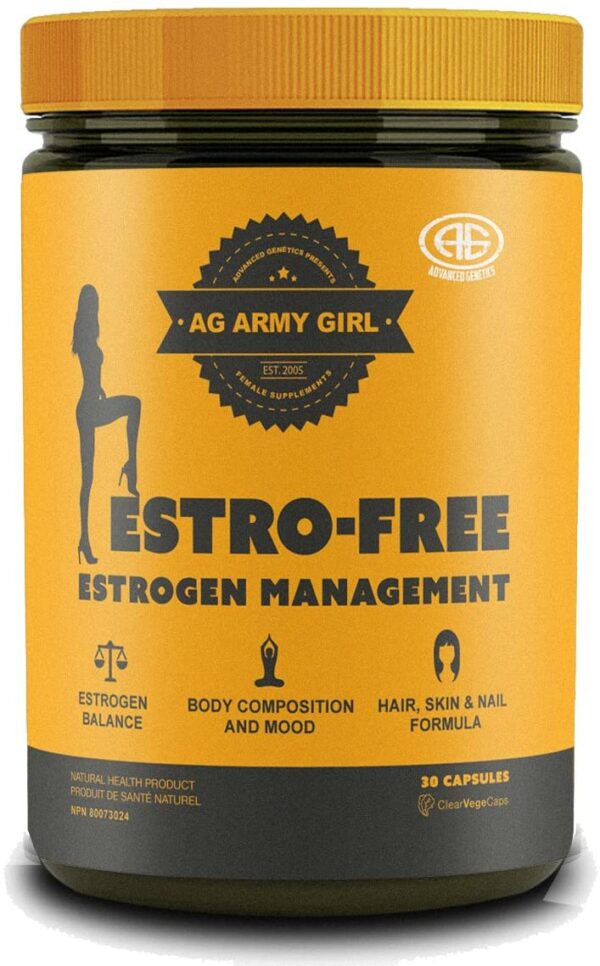 Advanced Genetics AG Army Girl - Estro-Free, 30 caps