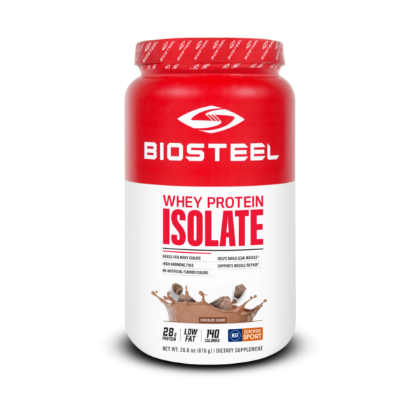Biosteel - Whey Protein Isolate - Chocolate 815g - www.flexfuelsupplements.ca