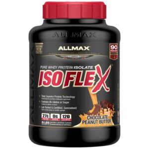 Allmax - Isoflex - 5lbs - Chocolate Peanut Butter - www.flexfuelsupplements.ca